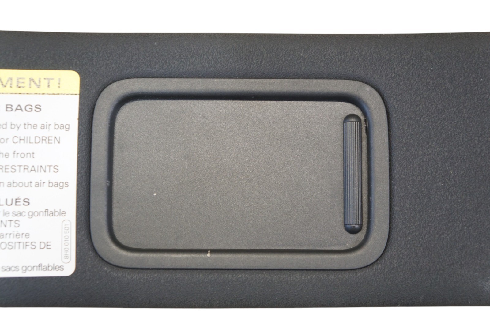 2013 - 2015 AUDI R8 COUPE FRONT BLACK LEFT & RIGHT SUN VISOR PAIR OEM 420857552D