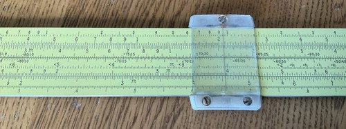Vintage Pickett Slide Rule Model N902-ES Simplex Trig w Leather Case - Picture 5 of 9