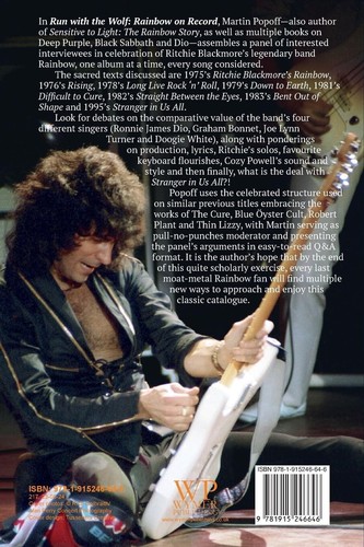 Run With The Wolf: Rainbow On Record Paperback Book Martin Popoff - Imagen 2 de 2