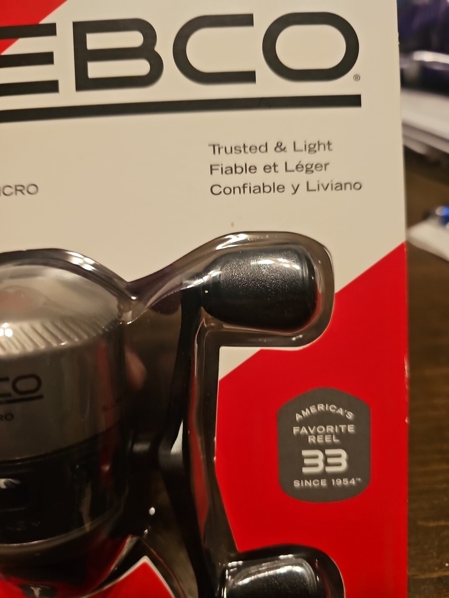 Zebco 33MCN.CP3 33 Micro Spincast Reel 4lb. New | eBay