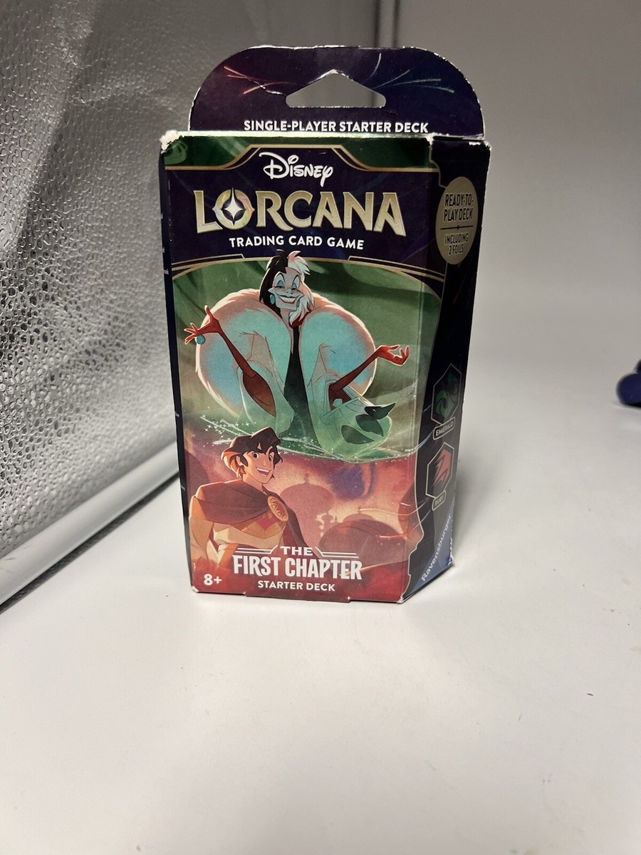 lorcana the first chapter starter decks Disney Lorcana: The First Chapter Starter Deck (Amber & Amethyst) main image 0
