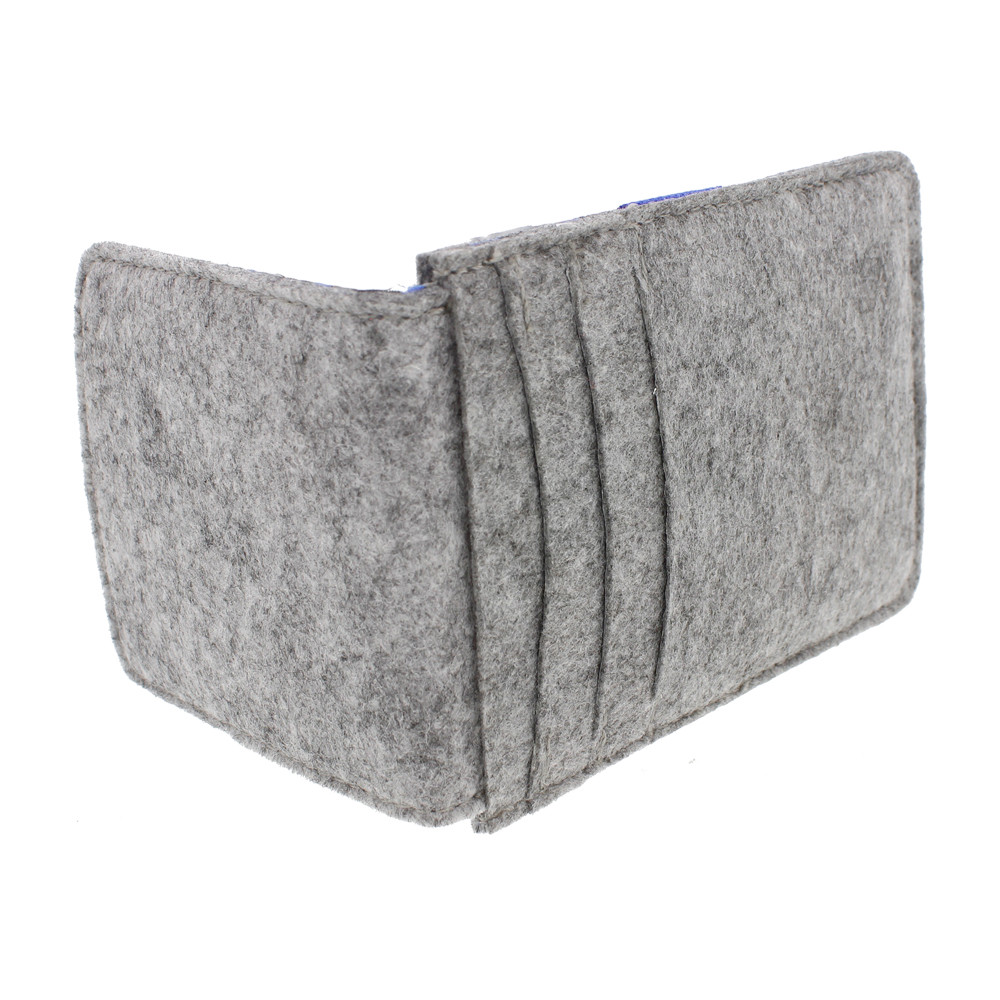Leef Felt Minimalist Wallet - RFID Blocking, Ultra Slim & Lightweight Card Holder For Men & Women - View #10