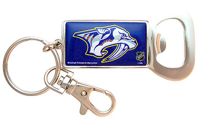 Nashville Predators NHL Bottle Opener Key Chain
