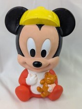 Arco Baby Mickey Mouse Squeak Toy Figure 5 Inch