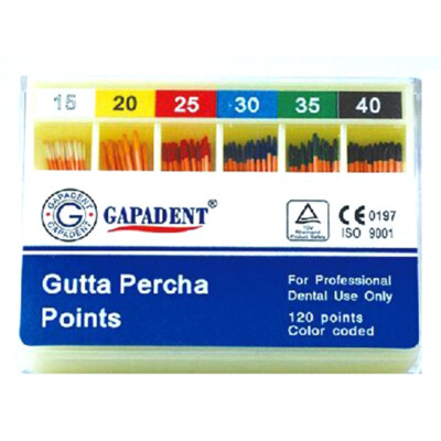 Kompatible Gutta Percha Punkte für K Flexi Feilen Größe 15-40 | F2MED
