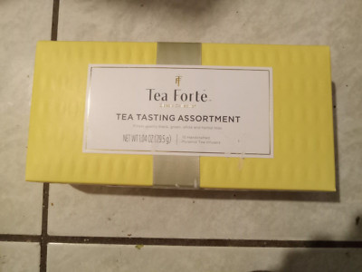NEW TEA FORTE TEA TASTING ASSORTMENT 9 Piece Assortment FREE SHIPPING !!
