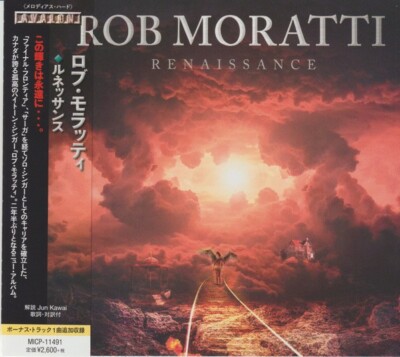 ROB MORATTI Renaissance 2019 CD HARD ROCK MELODIC ROCK JAP PRS OBI