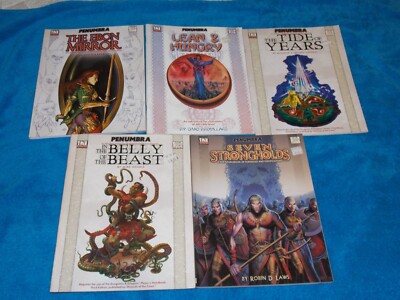 Penumbra Lot of 5 d20 Supplements  in VG-NM  RPG TSR D&D d20 Atlas Games