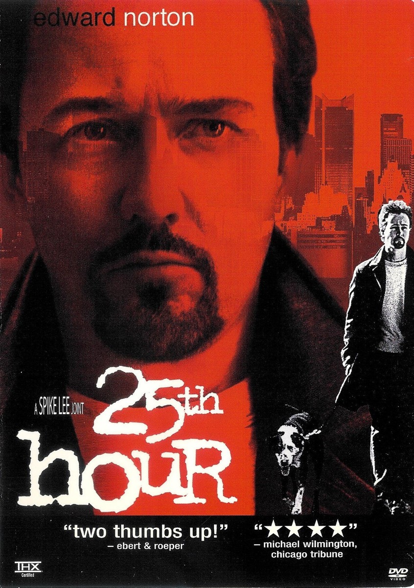 25th Hour - Edward Norton Philip Seymour Hoffman - DVD WS THX