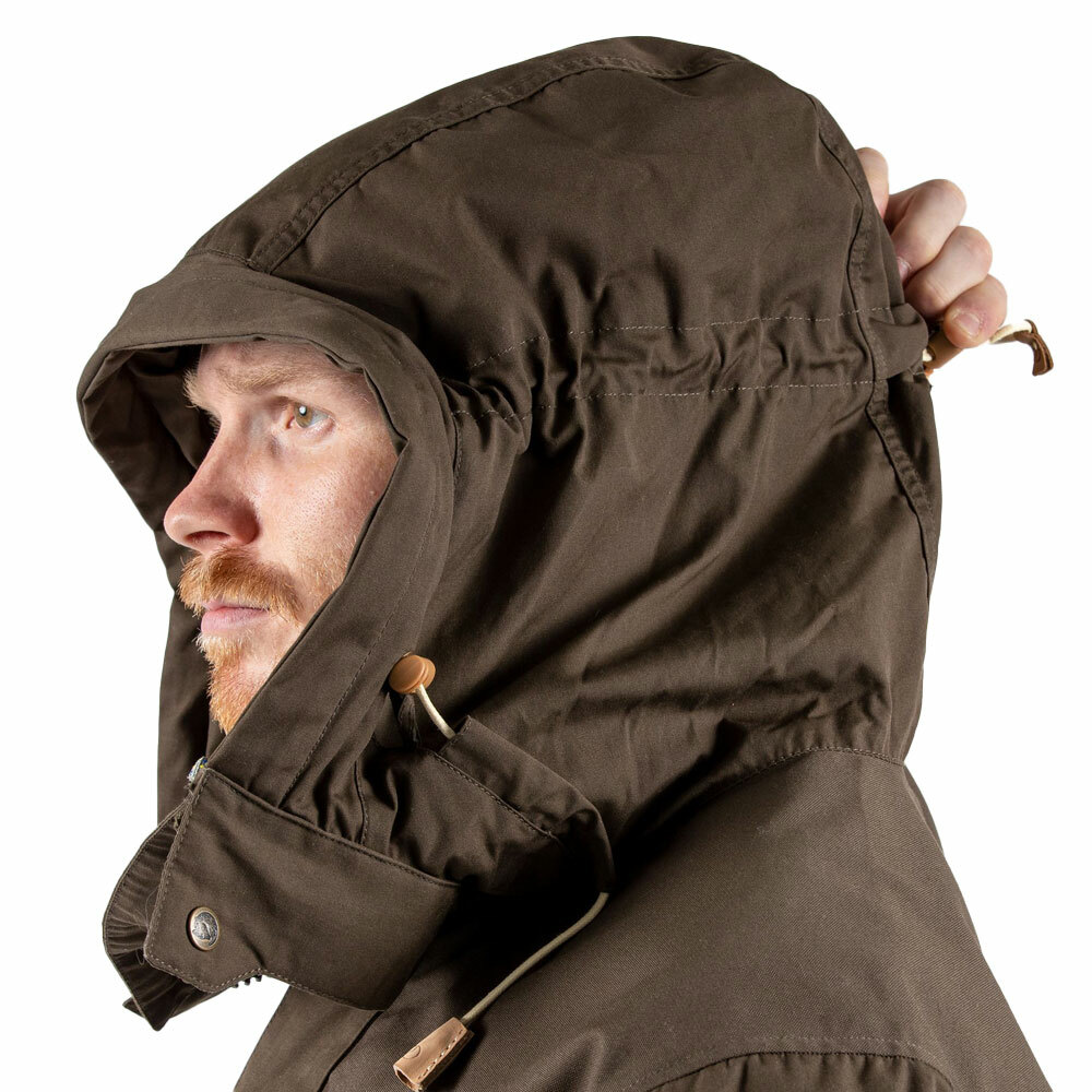 Giacca anorak Fjällräven n. 8 Giacca a Vento Uomo Giacca a Vento Trekking Outdoor Verde foto 6