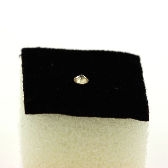 Diamant jaune IF d'Afrique 0.07 cts, une gemme de collection pour bague de luxe - 2