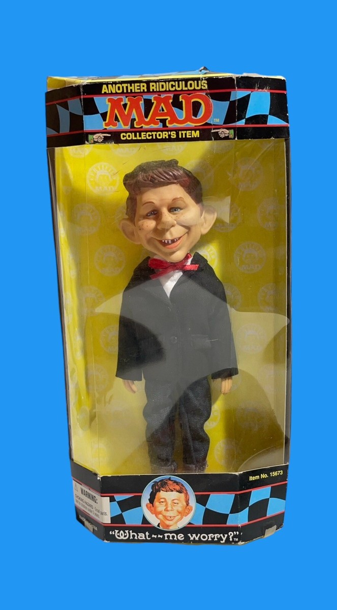 MAD magazine Alfred E Neuman像 置物 1993 Alfred E Neuman Mad Magazine Statue | eBay