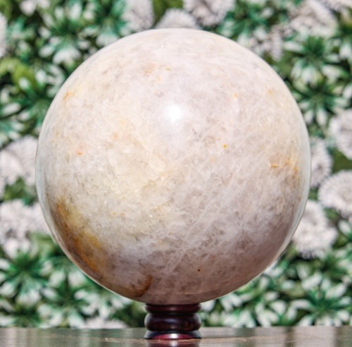 Huge Natural 255MM White Jade Crystal Healing Energy Reiki Chakra Sphere Ball - Picture 6 of 10