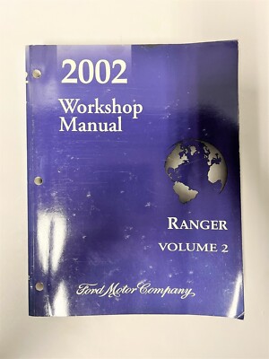 RANGER PICKUP TRUCK VOLUME 2 2002 FORD FACTORY DEALER SERVICE REPAIR ...