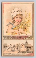 Domestic Sewing Machine Patterns Girl Hay Village Horse Drawn Wagon P162A