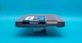 Trojan (Nintendo Entertainment System NES) gioco con custodia, testato e funzionante