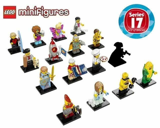 Lego Butterfly Girl Series 17 Collectible Minifigure w/Stand 71018 NEW