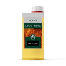 Fiddes Table Top Polish, Heat Resistant, Durable Shellac & Melamine Polish 1L 5L