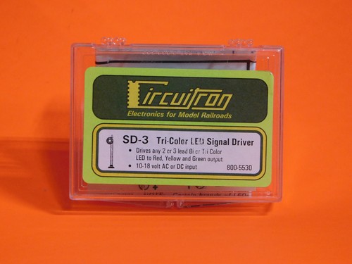 Controlador de señal LED tricolor Circuitron 800-5530 SD-3 ¡NUEVO DE FÁBRICA! HECHO EN 🇺🇸!! | Condition: New