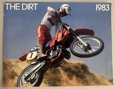 1983 Honda Motorcycle Brochure “The Dirt” XL XR CR Trail Bikes OEM Catalog