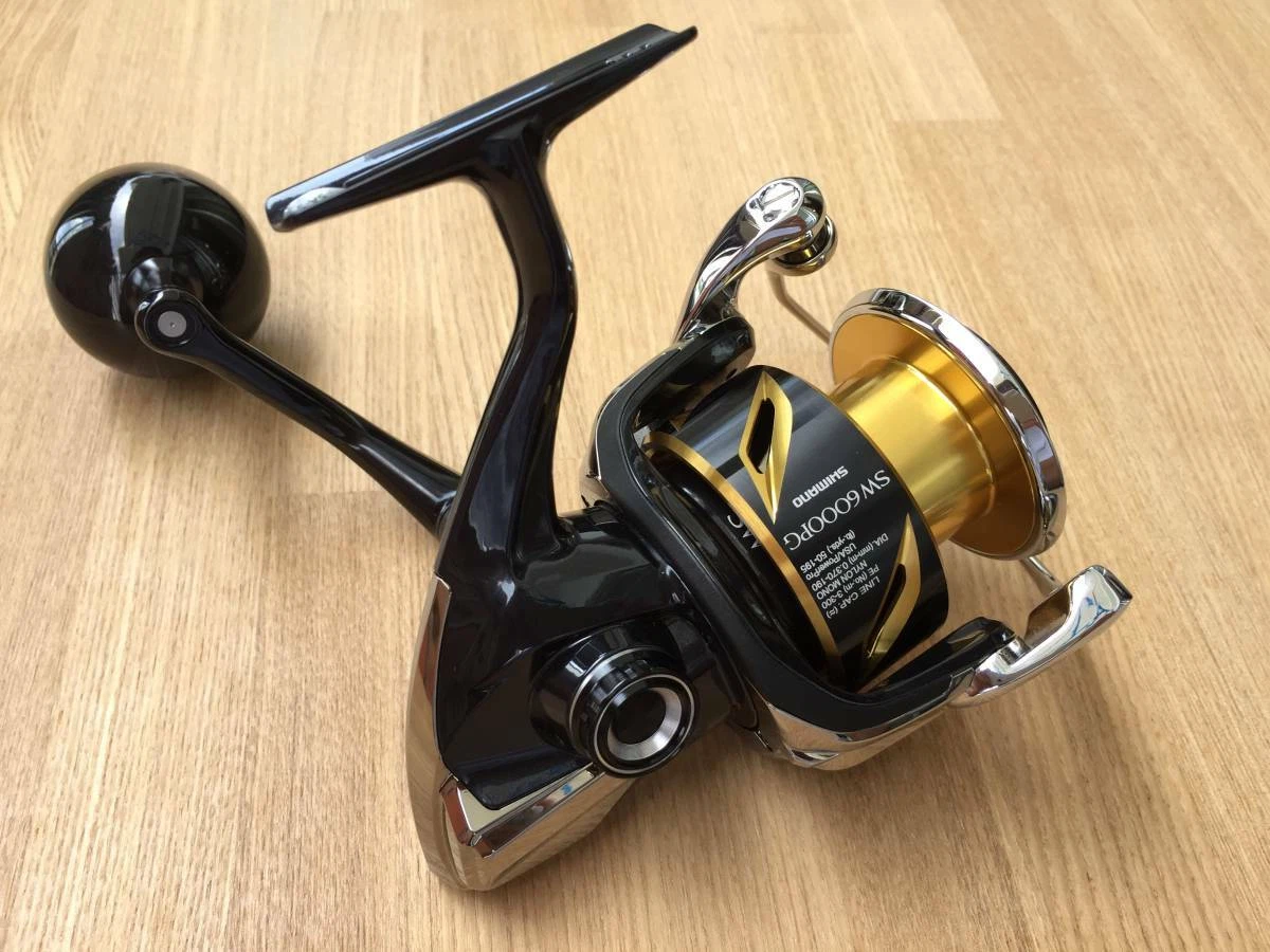 Shimano 20 STELLA SW 6000PG Spinning Reel Excellent Free Shipping