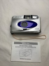 Polaroid 470AF Automatic Focus 35mm camera with flash Tested It Works