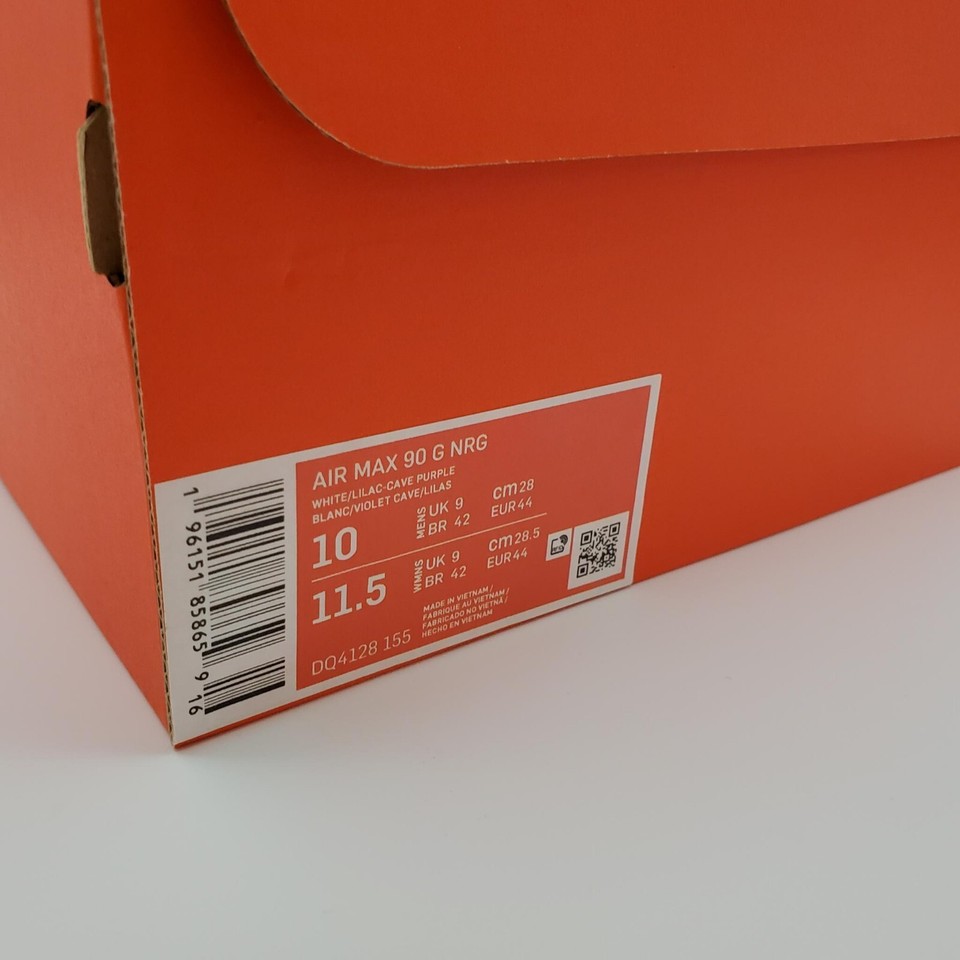 NIKE AIR MAX 90 G NRG SPIKELESS GOLF SHOES (SIZE 10) eBay