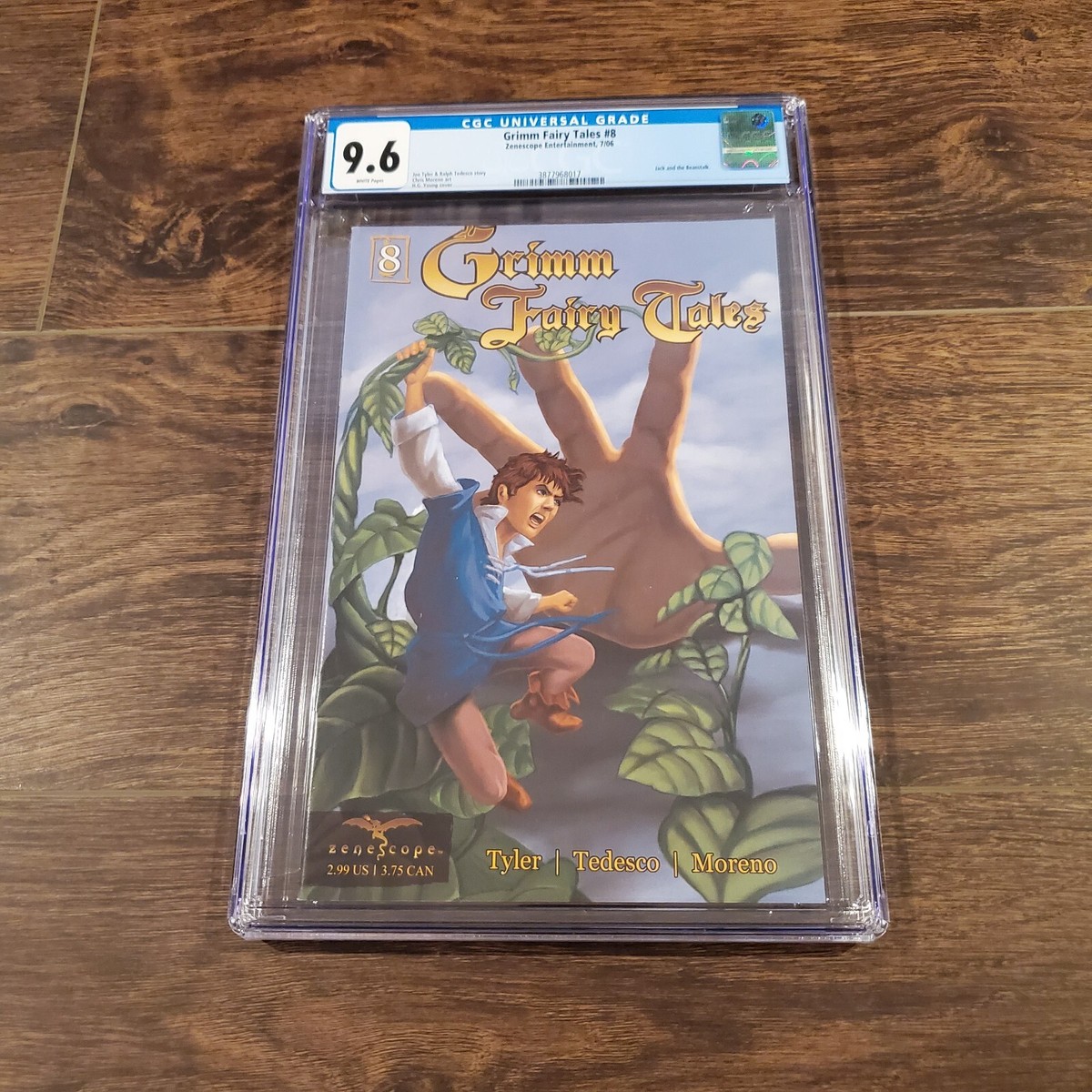 Grimm Fairy Tales v1 #8 CGC 9.6 WP Jack and The Beanstalk