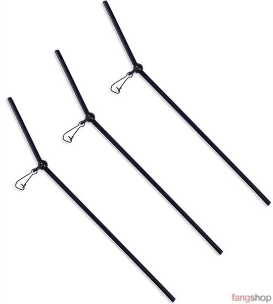 Lineaeffe 3Er Pack Anti Tangle Feeder Boom Abstandshalter 15Cm Schwarz Gebogen-image