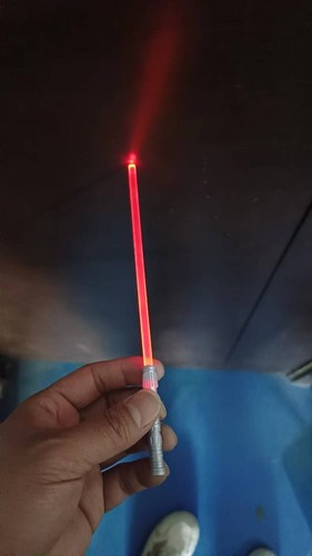 Apply To 1/6 Scale Darth Maul 12″ Custom Accessories Red Sword Kit Led Collectib - Picture 4 of 4