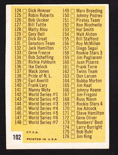 1963 Topps You Pick Complete You Set # 6 - 316 - Picture 125 of 287