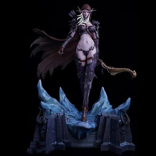 Faceted Pebble World of Warcraft (WOW) Sylvanas Windrunner 1/5 Resin statue - Picture 12 of 14