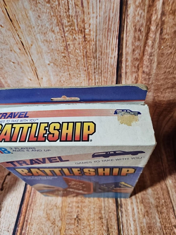 Travel Battleship by Milton Bradley 1986 COMPLETE  - Game #4419 - Vacation Game - Image 2 of 4