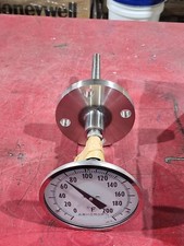 NEW IN BOX ASHCROFT 5" BIMETAL THERMOMETER 50 E142 E 090 0/200F