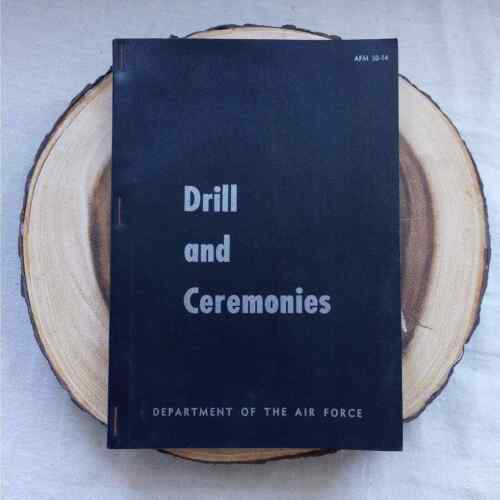 Drill and Ceremony Department of the Air Force 1953 AFM 50-14 - Afbeelding 1 van 5