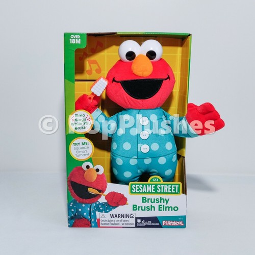 Sesame Street Brushy Brush Elmo 12-inch 