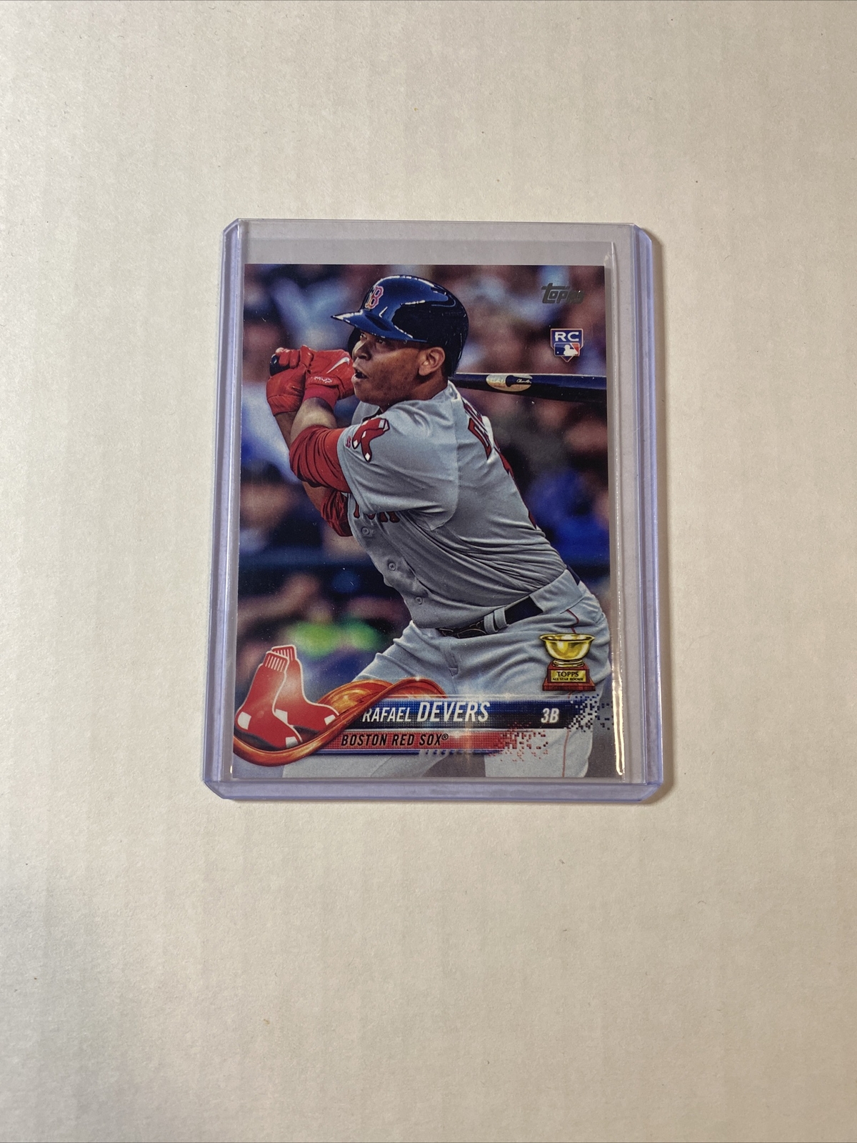 RAFAEL DEVERS 2018 Topps Chrome #25 RC Rookie Card Red Sox