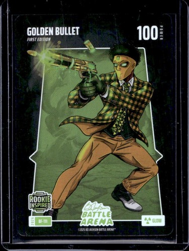 2026 Bo Jackson Battle Arena Griffey Golden Bullet Battlefoils #BF-111