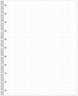 A4 TUL Discbound Dotted Refill Paper 11-Disc Dot Grid Filler Paper 100Sheets ...