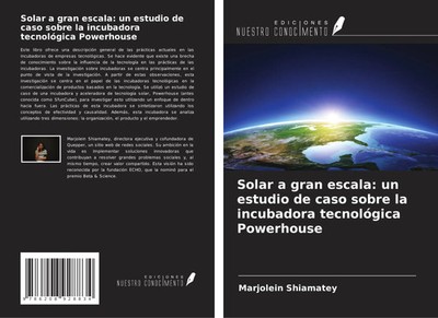 Marjolein Shiamatey | Solar a gran escala: un estudio de caso sobre la...