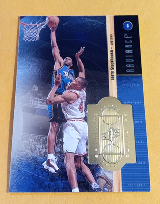 1998-99 SPx Finite Radiance #13 Jerry Stackhouse - /5000 - Pistons