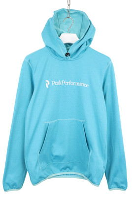 Peak Performance R&D Move H Mel Hoodie Herren Größe M Hellblau