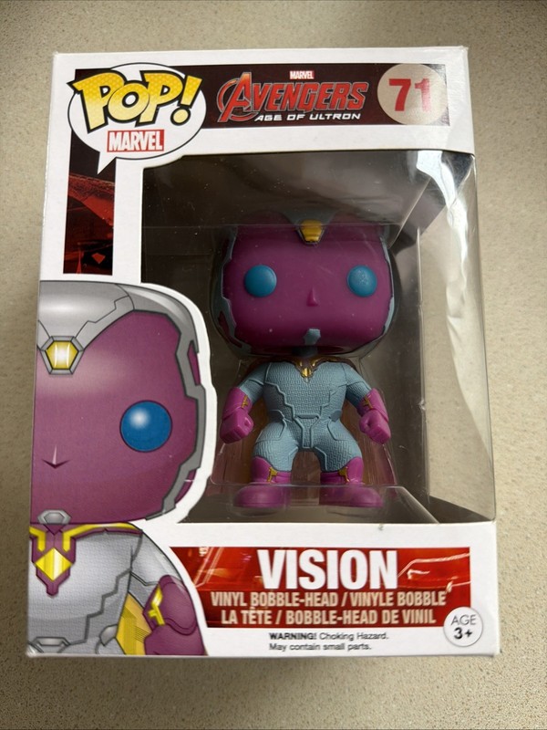 Funko Pop! Vinyl Vision #71 Marvel Avengers Age of Ultron Bobblehead Figure