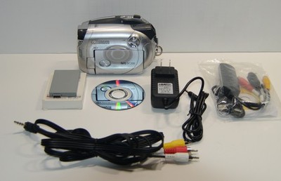 Canon ivis DC200 Japanese Lenguage Camcorder DVD-R Player 35X Zoom