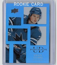 2024-25 Upper Deck Series 2 UD Portraits Macklin Celebrini #P37