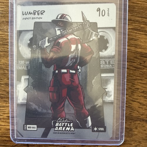 2026 Bo Jackson Battle Arena Lumber Mixtape Battlefoil steel #MIX-645