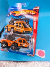 Hot Wheels Flame Stopper #176 HW ‘10 Race World 4/4 Orange VHTF!