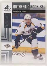 2011-12 SP Game Used Edition Authentic Rookies 694/699 Jonathon Blum #129 x6g