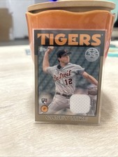 2021 Topps Casey Mize 1986 Rookie Relic Gold /50! #86BR-CM