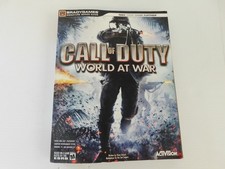 BRADYGAMES CALL OF DUTY WORLD AT WAR W/ POSTER STRATEGY GUIDE  CYD29 